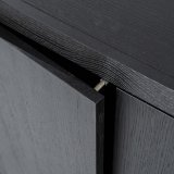 Tv meubel Helvo breed 200cm in zwart