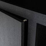 Wandkast Helvo 220x120 in zwart