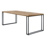 Eettafel Vinito 220 x 95 eiken fineer naturel