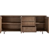 Dressoir Calvo 3 deuren 3 lades oktober