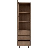 Opbergkast Calvo 1 deur 3 lades in oktober