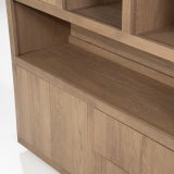 Wandkast Helvo 220x150 cm in lichtbruin