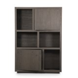 Wandkast Helvo 170x120 cm in bruin