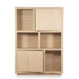 Wandkast Helvo 170x120 in naturel