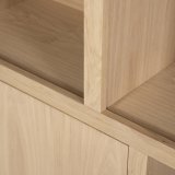 Wandkast Helvo 170x120 in naturel