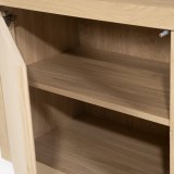 Wandkast Helvo 220x200 cm in naturel