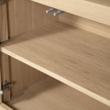 Wandkast Helvo 220x150 cm in naturel