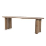 Eettafel Joas 250x110 cm in bruin