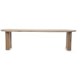 Eettafel Joas 300x110 cm in bruin