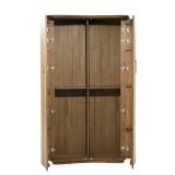 Kast Joas eikenhout in bruin