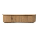 Tv-meubel Joas 180 cm in bruin