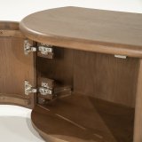 Tv-meubel Joas 240 cm in bruin