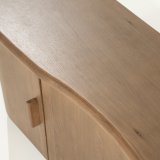 Tv-meubel Joas 240 cm in bruin