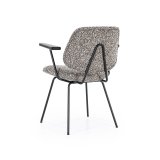 Armstoel Jonte taupe