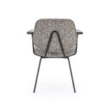 Armstoel Jonte taupe