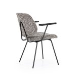 Armstoel Jonte taupe