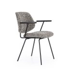 Armstoel Jonte taupe