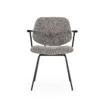 Armstoel Jonte taupe