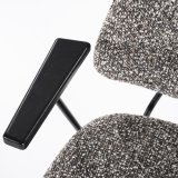 Armstoel Jonte taupe