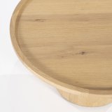 Salontafel Lemar rond 80cm in eiken