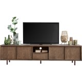 TV-meubel Calvo 4 deuren 1 lade 1 open vak in oktober