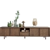 TV-meubel Calvo 4 deuren 1 lade 1 open vak in oktober