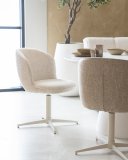 Eetstoel (draaibaar) Moze in beige
