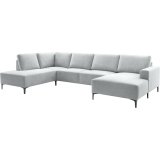 Hoekbank Fabria polyether in ashgrey