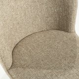 Eetstoel (draaibaar) Moze in taupe