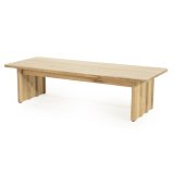 Salontafel Jidde 120x47 cm in naturel