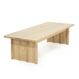 Salontafel Jidde 120x47 cm in naturel