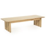 Salontafel Jidde 120x47 cm in naturel