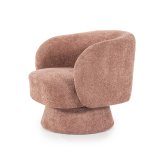 Fauteuil Bowie in terracotta