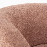 Fauteuil Bowie in terracotta