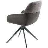Armstoel Vega (draaibaar) in antraciet