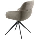 Armstoel Veda (draaibaar) in grey en sage