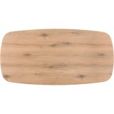 Eettafel Tesino deens ovaal 200x100 cm natural canella oak