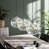 Hanglamp Sphere 3L Ø30 glas