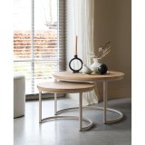 Salontafelset Lunata misty oak decor 55 en 75