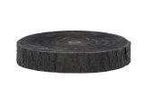 Onderzetter Slice zwart hout, 31x5 cm