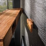 Wandplank 150 tree / Massief acacia naturel