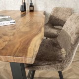 Eetkamertafel 180 edge 25mm / Massief acacia naturel