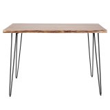 Bartafel edge 130 / Massief acacia naturel