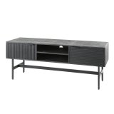 TV-meubel 2D marina / Massief mango zwart