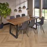 (niet op de site) Eetkamertafel 200 Nutwood