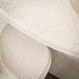 Salontafel set/2 stone organic / Marmer composiet