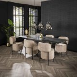 Stoel cocktail boucle draaibaar. VPE2 / Boucle zandkleur