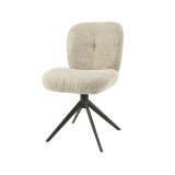 Stoel comfort draaibaar. VPE2 / Boucle zandkleur